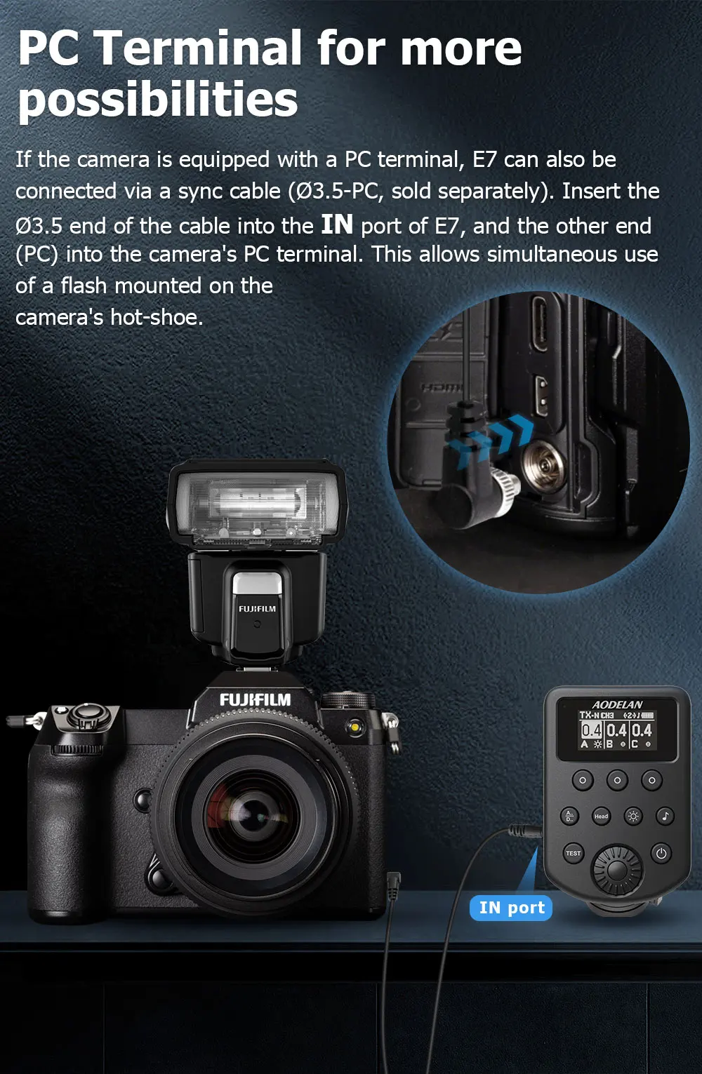 Upgraded Wireless Flash Trigger Transmitter for Profoto Air1/Air2 System; Compat