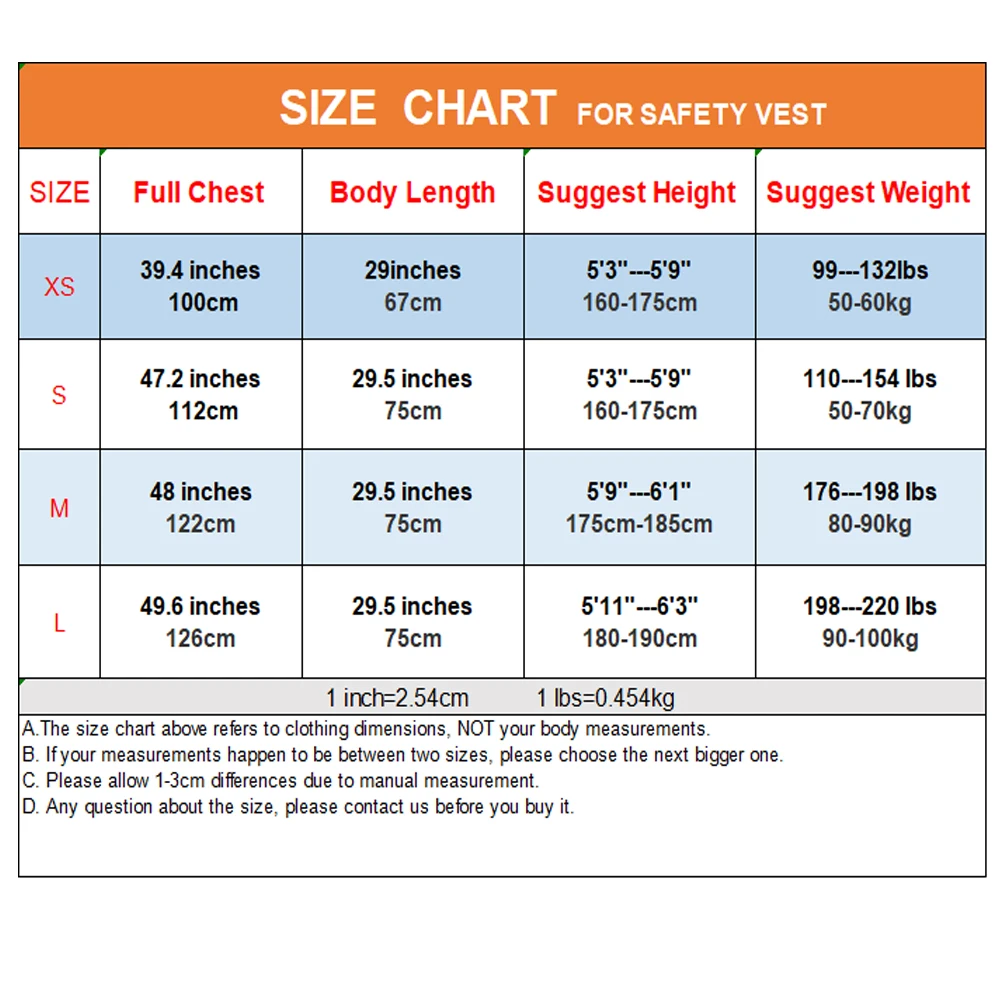 Men Women Safety Vest High Visibility Work Clothes Uniforms with Pockets Workwear safety vest high visibility vest