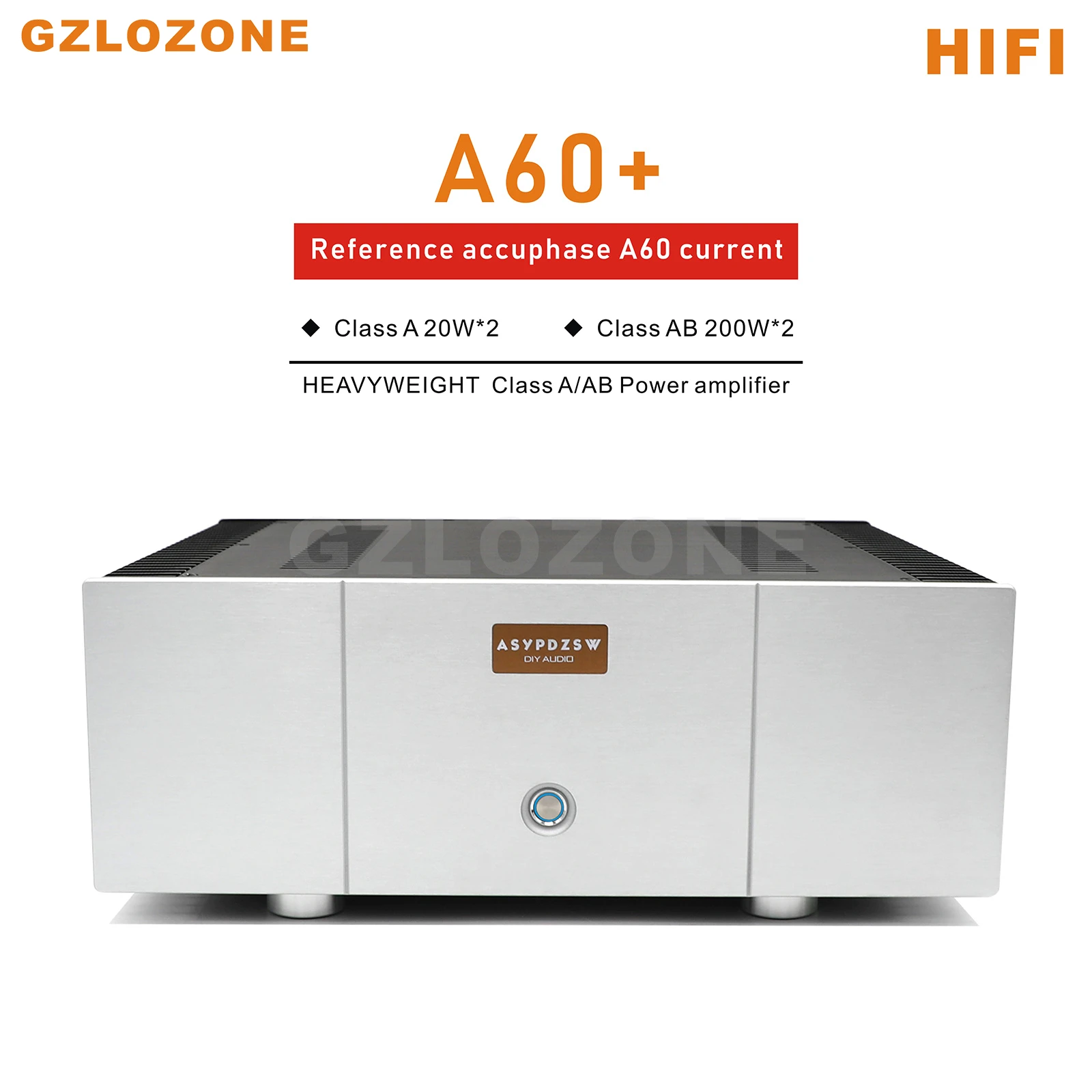 Hifi A60 + Amplificatore Di Potenza Di Classe A Puro Riferimento Accuphase A60 Corrente 2 Sa1943/2 Sc5200 20W * 2 Classe Ab 200W * 2