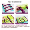 Tic Tac Toe Toss Sandbag Throwing Game Tictactoe Tossing Game Children multiplayer Sport Toy Outdoor Fun Kids Toy Christmas Gift 4