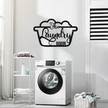 Vintage Laundry Room Metal Sign 1