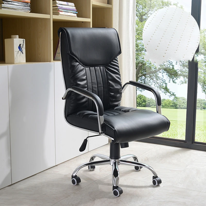 Study High Back Office Chairs Rolling Accent Modern Floor Office Chairs Designer Work Chaise De Bureaux Computer Chair WJ30XP