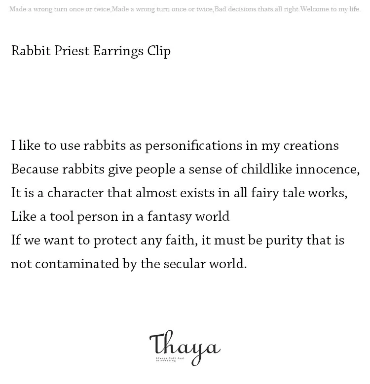 Moon Rabbit Asymmetrical Ear Cuffs 7 Moon Rabbit Asymmetrical Ear Cuffs S9ecc11c996cd4711ba62d966cc9361d0v