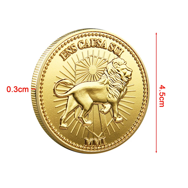 John Wick Movie Gold Coin Cosplay Continental Hotel Card Adjudicator 1pc