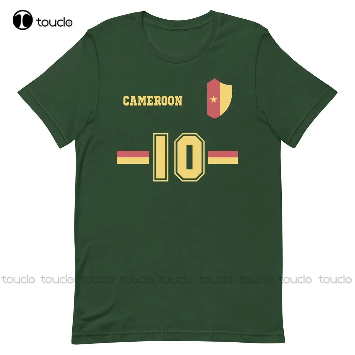 Camerun Shirt Camerun Soccer Jersey Personalizzato Camerun Soccer Tournament Fan Shirt Scegli Il Tuo Numero Regalo Di Natale