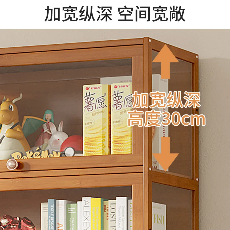 Bookshelf Vitrina Gabinete Organizers Cabinets Books Storage Living Room Cabinet Bedroom Furniture Shelve Closet Display Cabinet