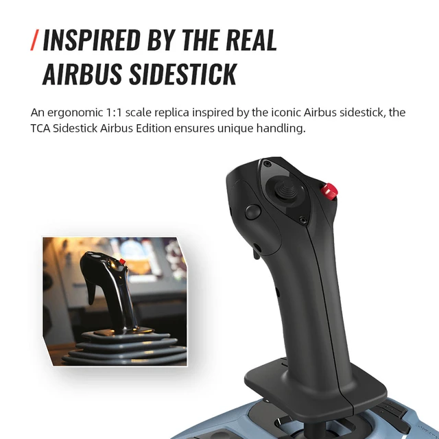 Thrustmaster TCA Sidestick Airbus Edition applicable to Microsoft