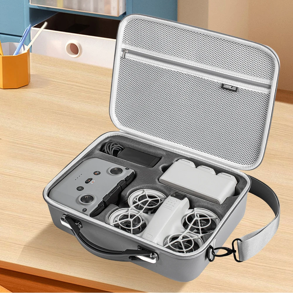 Mini Drones Controller Accessories Portable Travel Bag Case for dji NEO Carrying Case Quality Leather Storage Waterproof Box