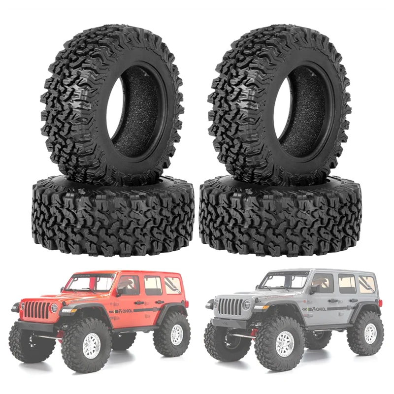 90mm 1.9  Ÿ̾  Ÿ̾, 1/10 RC ũѷ ڵ TRX4 D90  SCX10 II III Ĺ, 4 ǽ