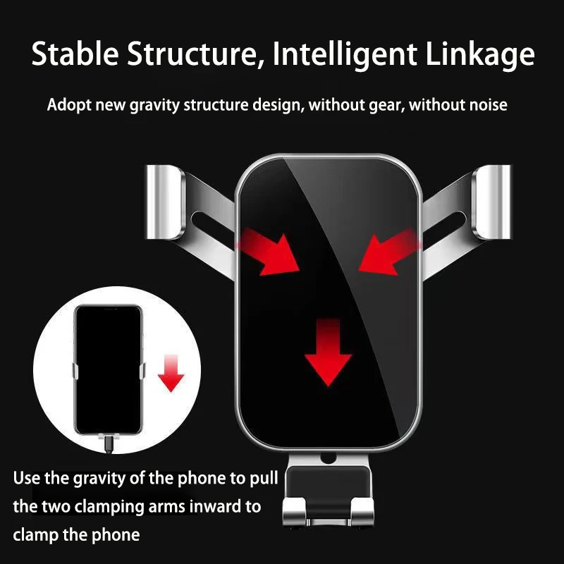 Car Accessories Mobile Phone Holder for Ford Mondeo 2013-2017 2018 2019 2020 2021 Gravity Navigation Special Bracket
