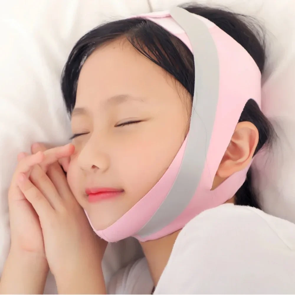 Children's Sleeping Anti-Open Mouth Prevent Mouth Opening Vface Bandage Correction of Children's Sleep Habit Anti Snore Sleeping 4