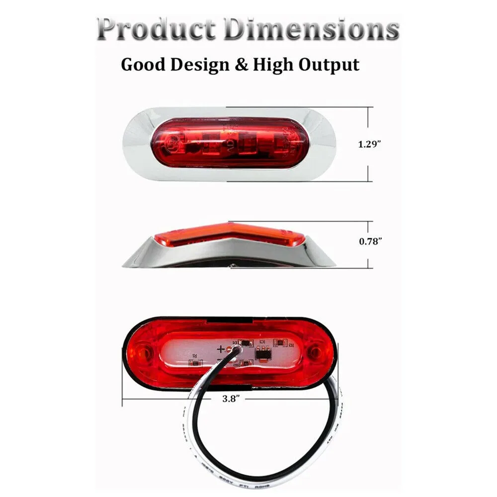 

LED Boat Navigation Lights For Boat Yacht Motorboat Bike Night Marine Boat Lights Waterproof Yacht Signal Warning Ligh Red Green