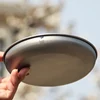 Keith Camping Tableware Titanium Plate Dinner Dish Ultralight Outdoor Travel Picnic Dinnerware Titanium Saucer 150ml-450ml 6