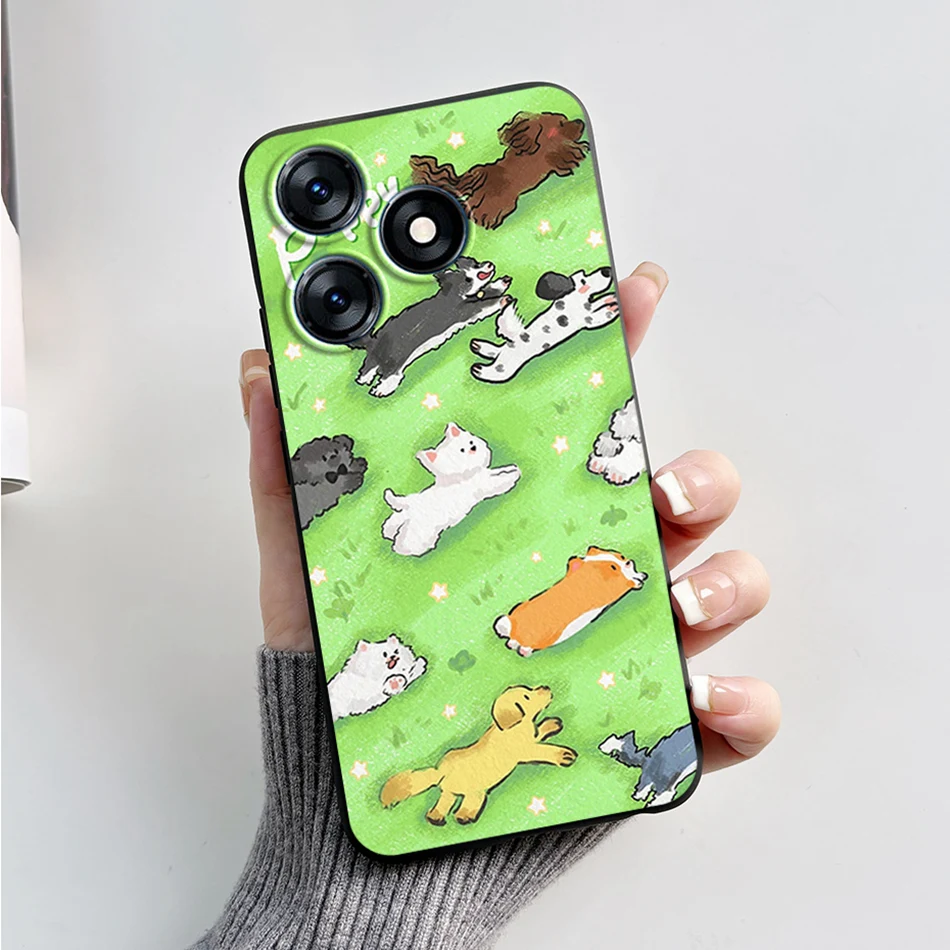 Fashion Marble Silicone Black Soft Phone Case - 2023 Edition