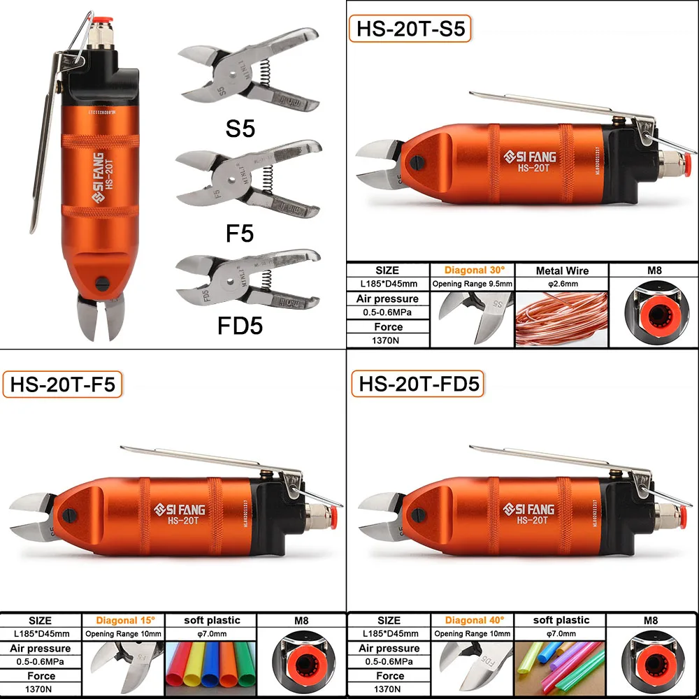 2500RPM Pneumatic Tool NEFLUM Pneumatic Metal Cutting Shear - Air ...