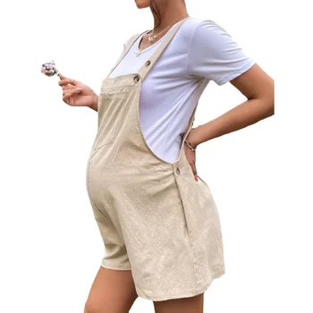 Maternity Jumpsuits Knee-length 1