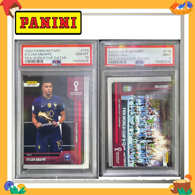 Panini Star Card Reggiseno Messi Psa10 2022 Coppa Del Mondo In Qatar Boy Christmas Birthday Present Carte Da Collezione Mbappe