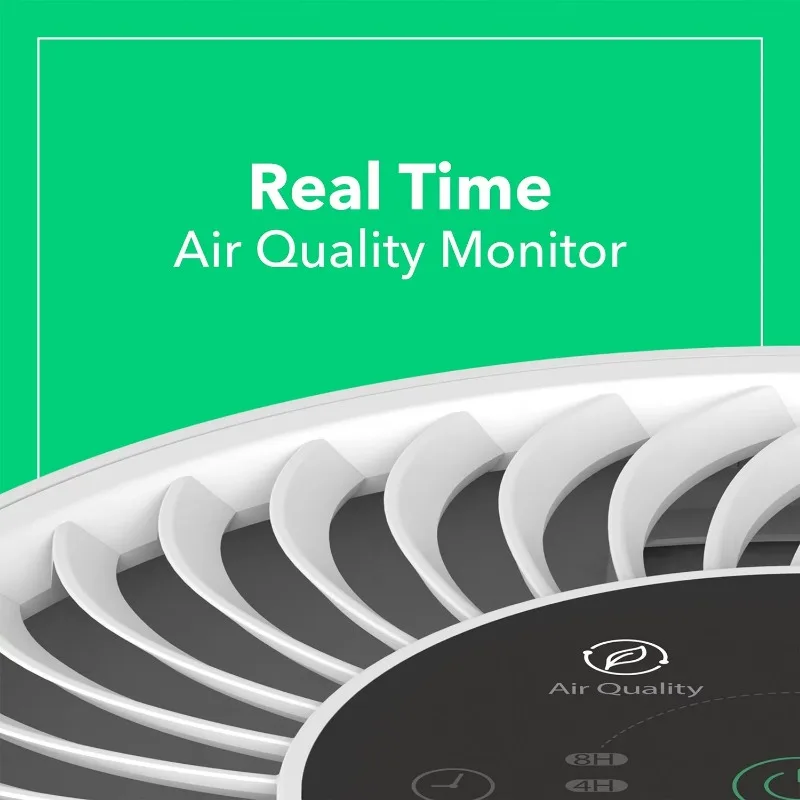 Vremi air purifier filter light deals