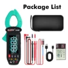 268B Digital Clamp Meter 60A 1000V AC DC Current Clamp True RMS Clamp Amperemeter Voltmeter Diode Temperature Capacitance Tester 6