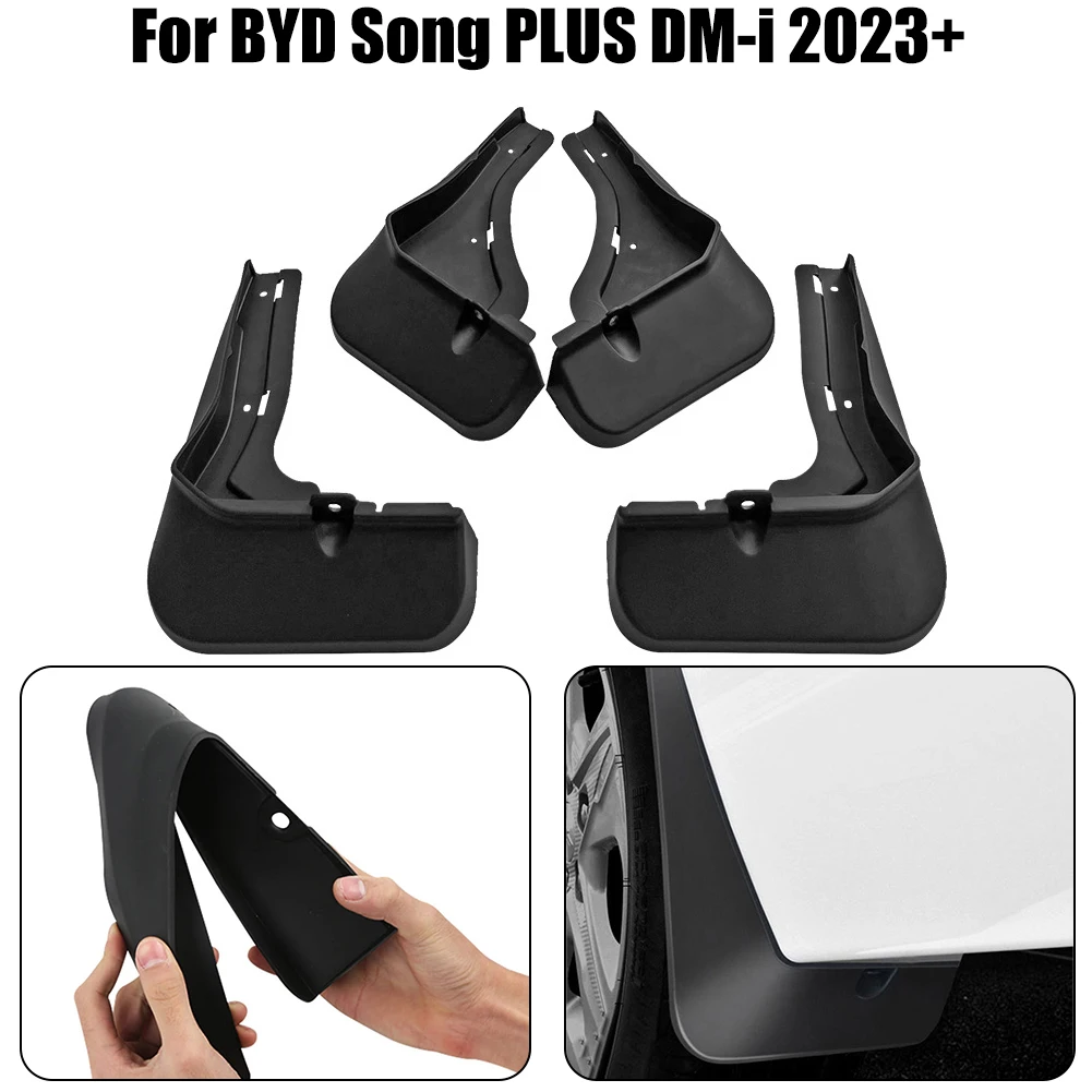 

4 шт., Автомобильные Брызговики для BYD SONG PLUS DM-i 2023