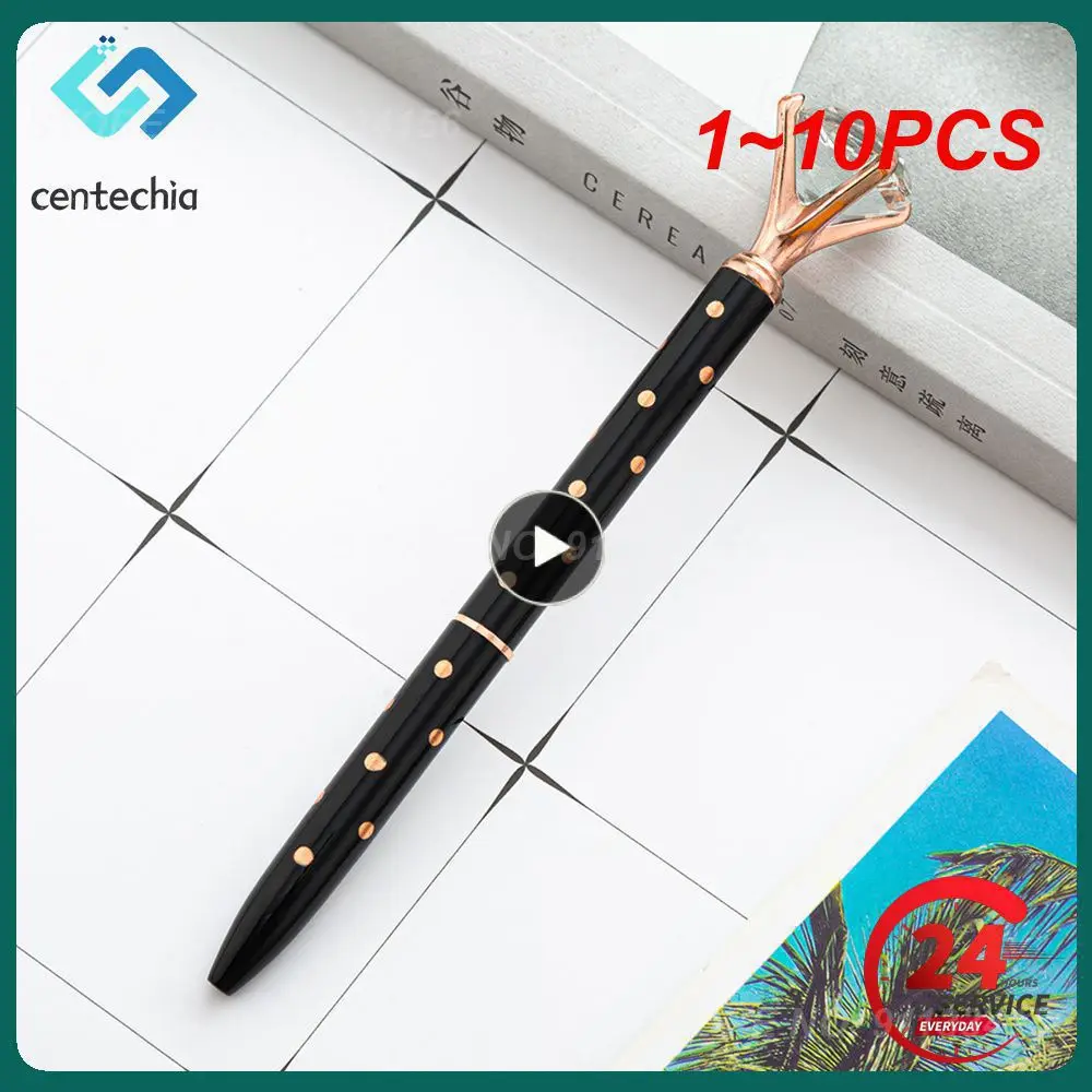 

1 ~ 10 шт., большая металлическая шариковая ручка, 1,0 мм