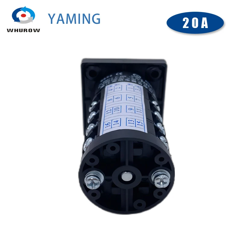 5 posicoes 4 polos 16 terminais contato 04