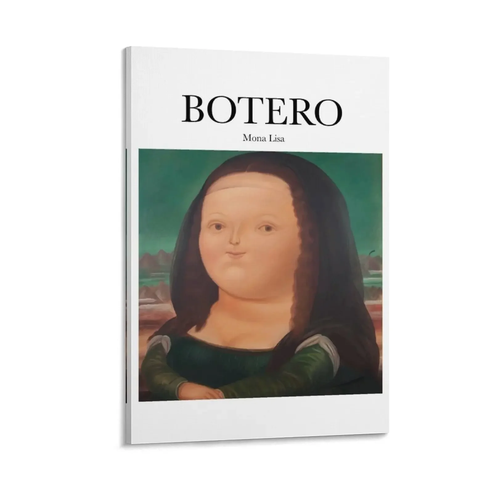 

Botero - Mona Lisa Canvas Painting room decoration accessories decorations for the room bedrooms decor