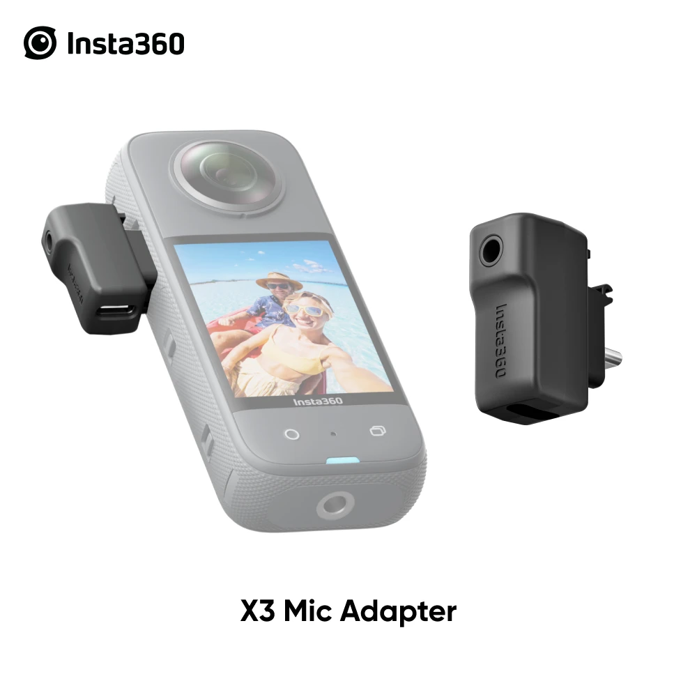 Adaptateur DJI Mic pour Insta360 X3 / One X2