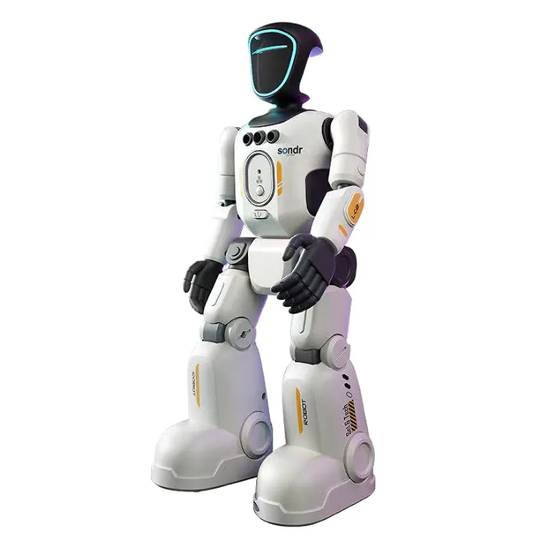Robot Bionico Interattivo Yearoo con Controllo Gestuale, Programmabile, con Sensore AI, Canta e Balla, Giocattolo Educativo per Bambini - immagine 5