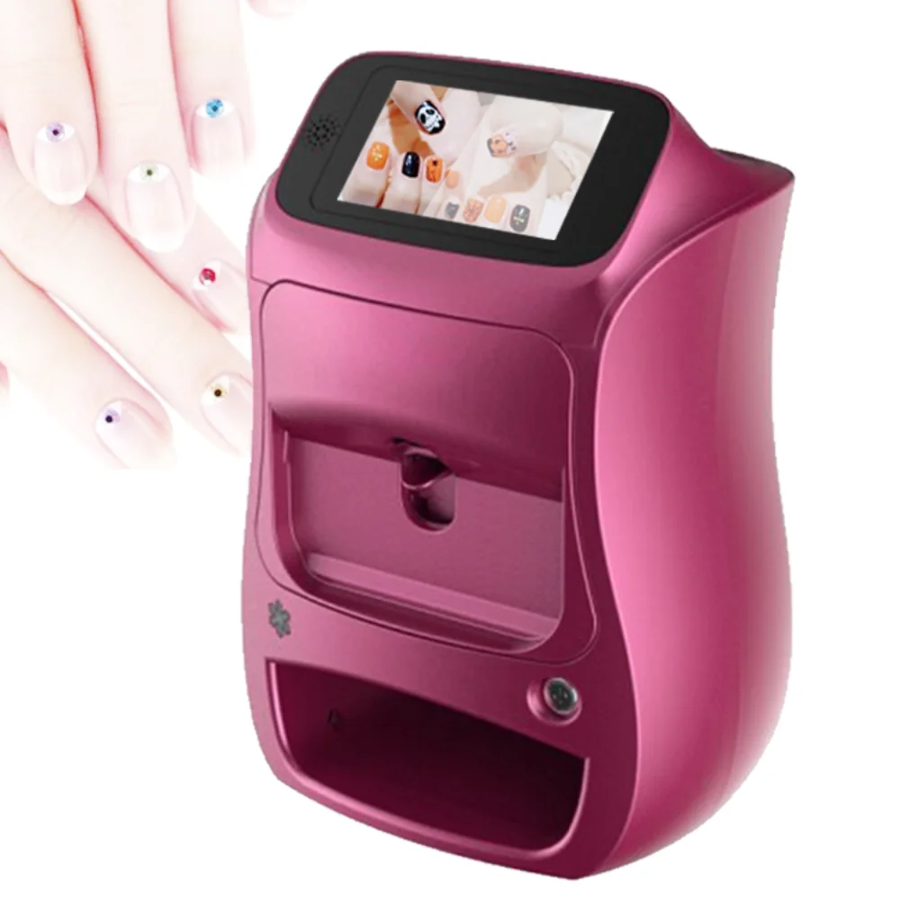 Smart 3D Mobile Nail Printer M1 Pattern Digital Nail Art Printer Machine  DIY Portable H1 Nail Art Equipment From Phone - AliExpress