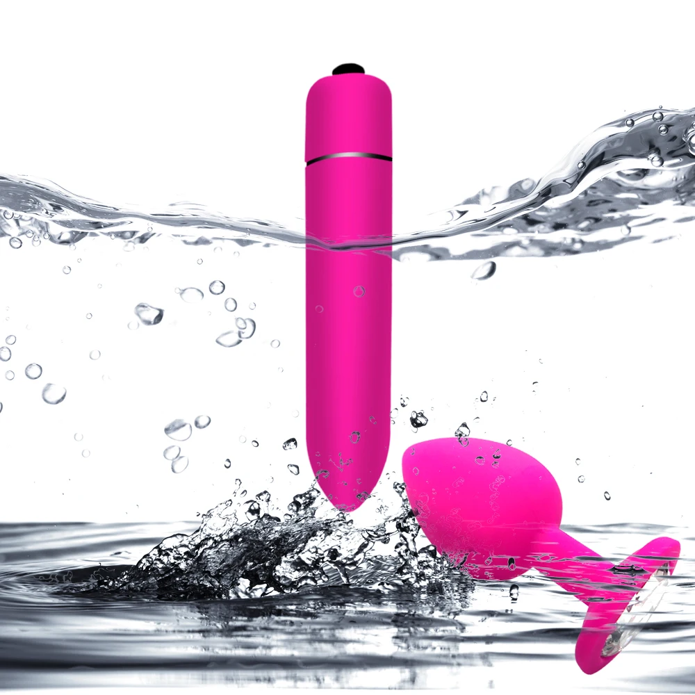 Mini plug anal en silicone souple, masseur de prostate, produit gay, mini plug érotique, balle anale vibrante, jouet sexuel vibrant_voghion.com