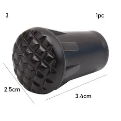 Telescopic Outdoor Tool Replacement Tips & Protectors for Trekking Poles and Walking Sticks (Style 3)