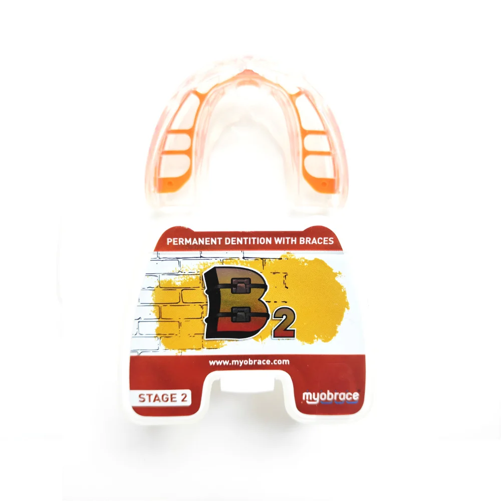 

Dental Orthodontic brace b2 work with Braces/MRC Dental teet trainer appliance B2 development to the upper jaw