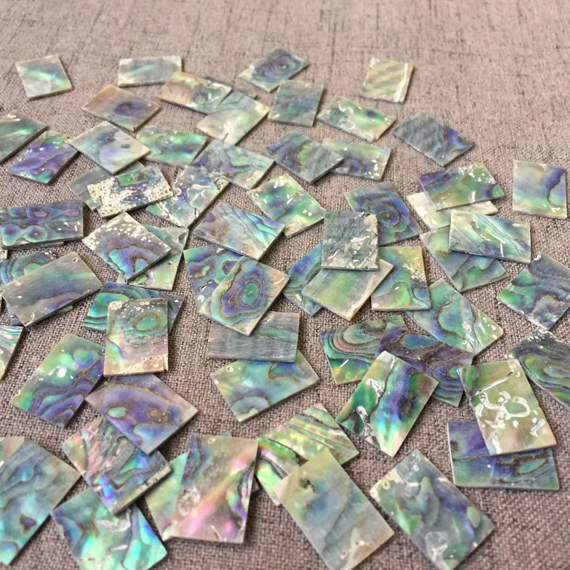 1lot(10pieces) 19mm/13mm New Zealand Abalone Shell Sheet For Musical Instrument Accessories And Home Crafts Decoration Materials natural shell ornaments