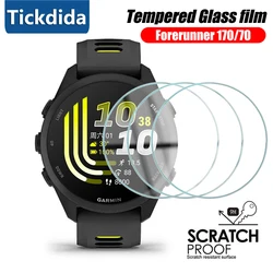 3 - Pack Tempered Glass Screen Protector Film for Garmin Forerunner Series (Forerunner 170)