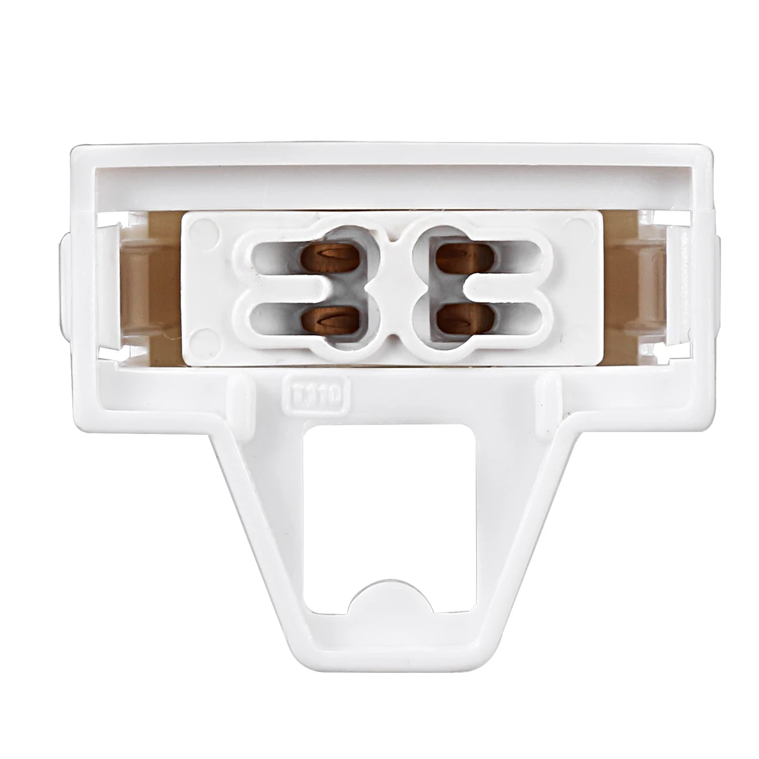 Lamp Bulb Holder Lamp Holder 2-10Pcs 2A T8 Fluorescent Light Holder G13 Base Non-Shunted Tombstone Lamp Socket LED Fluorescent Tube Light Accessories
