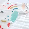 Baby Bath Towel Boy Girl 100% Cotton Baby Towel Blanket For Newborn Baby Bathrobe 6 Layers Gauze Washcloth Infant Swaddle 5