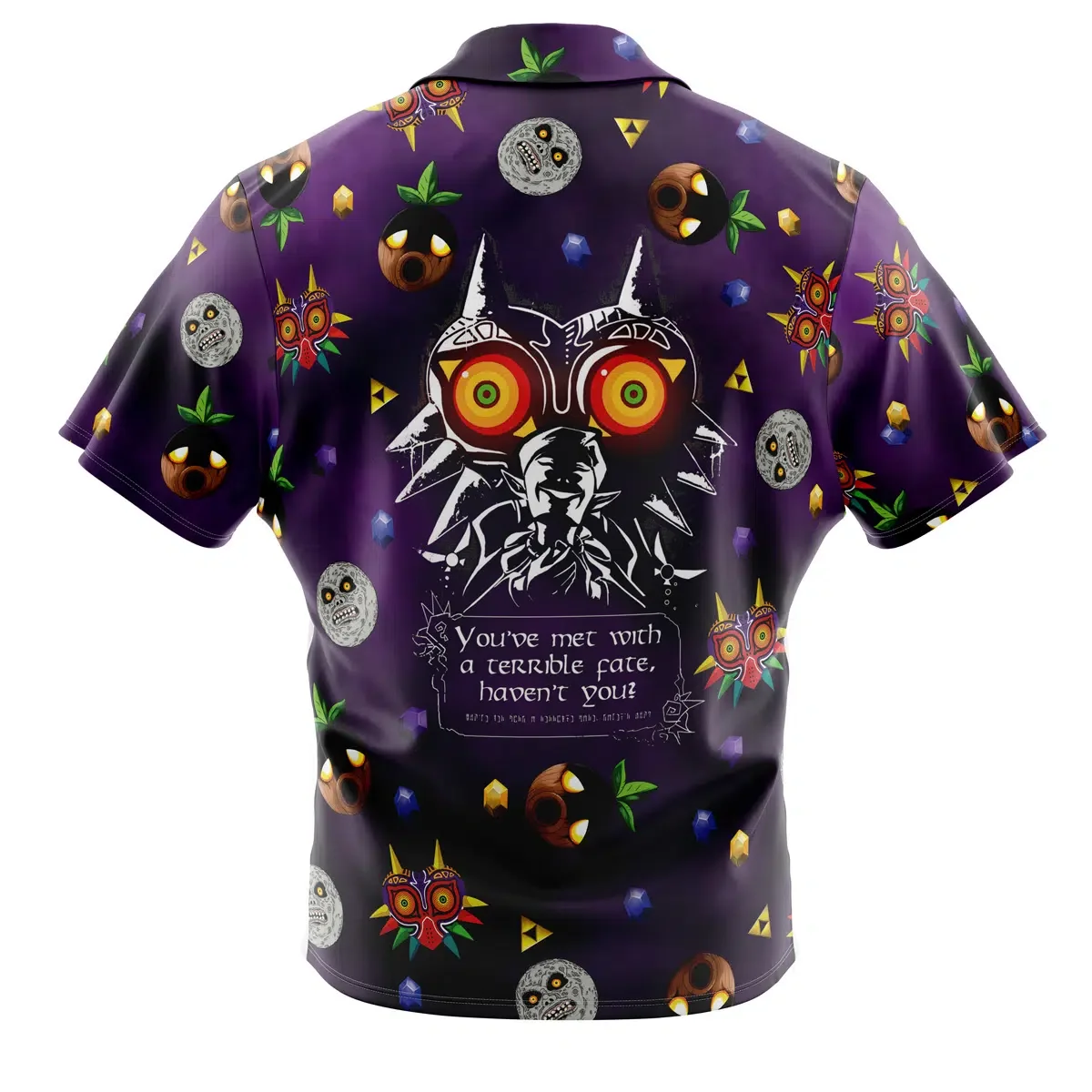 Johnny Silverhand Cyberpunk Button UpHawaiian ShirtFashion Trend Breathable Loose Versatile Casual Sports Summer Men 6