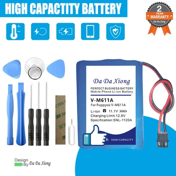 High Quality New 11.1V 3500mAh Li-ion Battery For PUPPYOO V-M611A, M611 V-M611 Robot Vacuum Cleaner Accessories