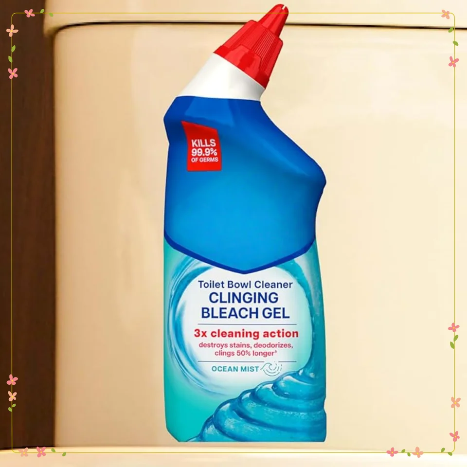Easy Clean Toilet Gel Bleach with Ocean Scent