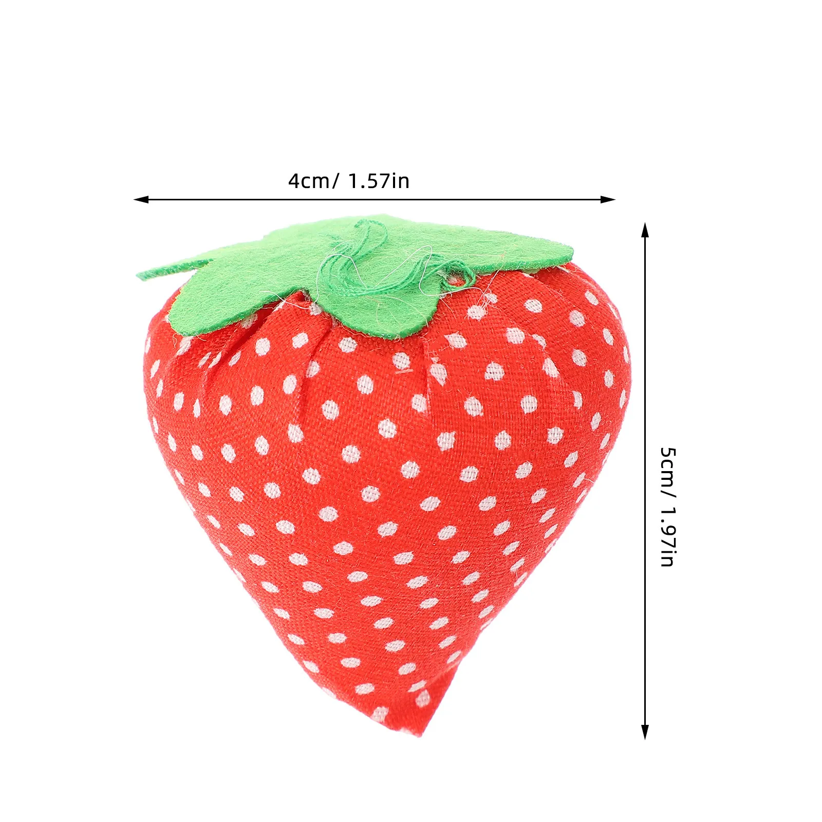 10Pcs 딸기 핀 쿠션 바늘 홀더 자수 바느질 액세서리에 대한 휴대용 바느질 도구 바늘 쿠션