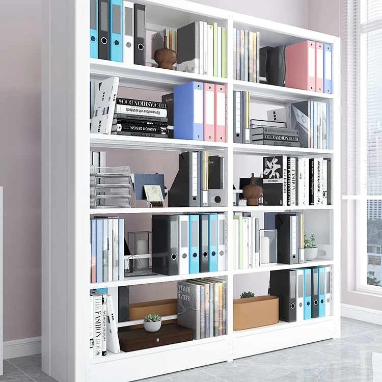 多層本棚 ブラック アイアン 本棚 本棚 ライブラリ Estantes Para Libros Rak Buku Libreria Scaffale