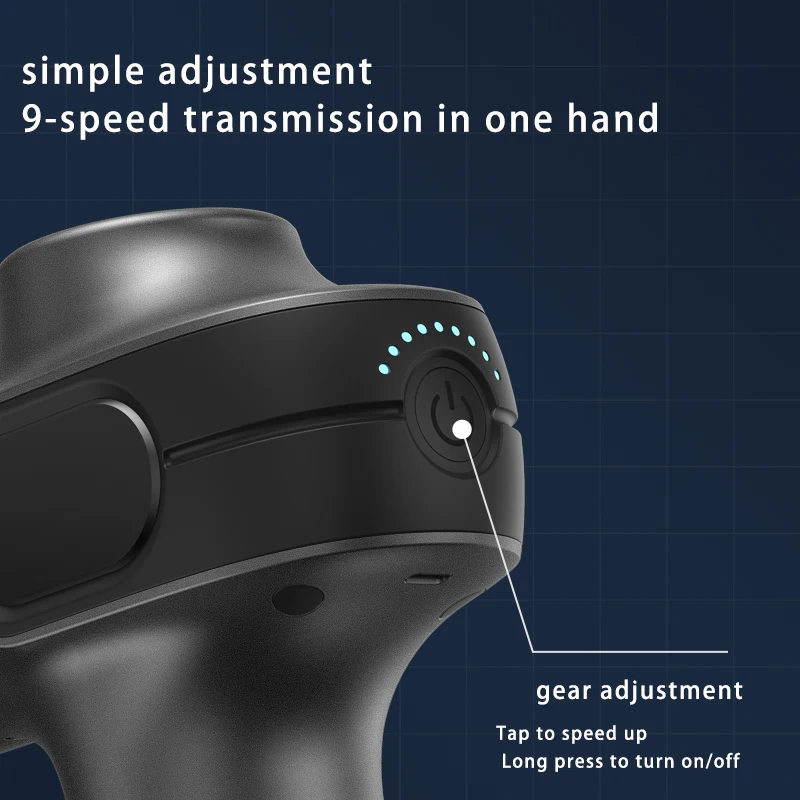 Mini Portable massage gun Electric Fascia Gun Massager For Body Neck Back Deep Tissue Muscle Relaxation Non-noise massage gun