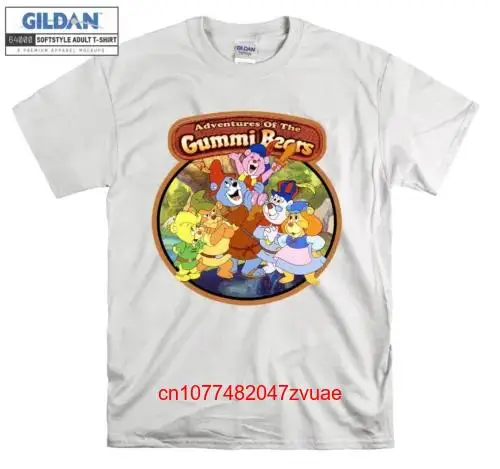 Футболка с длинным или коротким рукавом и принтом «Приключения из the Gummi Bears», 3964