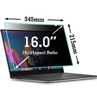 16inch (16:10)-345* 215mm Privacy Screen Protector For Laptop PC Anti-peep Anti-spy Filter New Matte Anti-Glare Protective Film 1