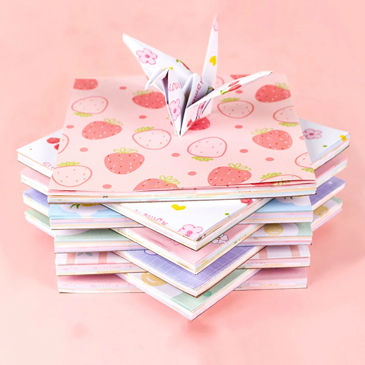 1 Pack of 60 Sheets of 15X15Cm Double-Sided Printed Origami Paper, Square Handmade DIY Colored Paper