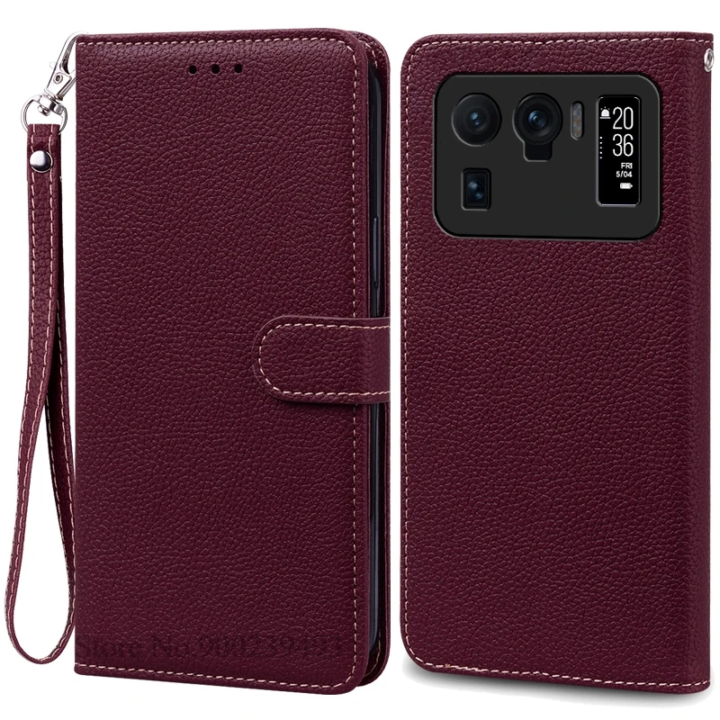Luxury Leather Flip Wallet Case with Silicone Book Cover - Elegant Protection