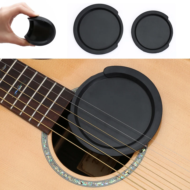 Silicone Classic Guitar Buster Sound Hole Cover Guitar Noise Reduction