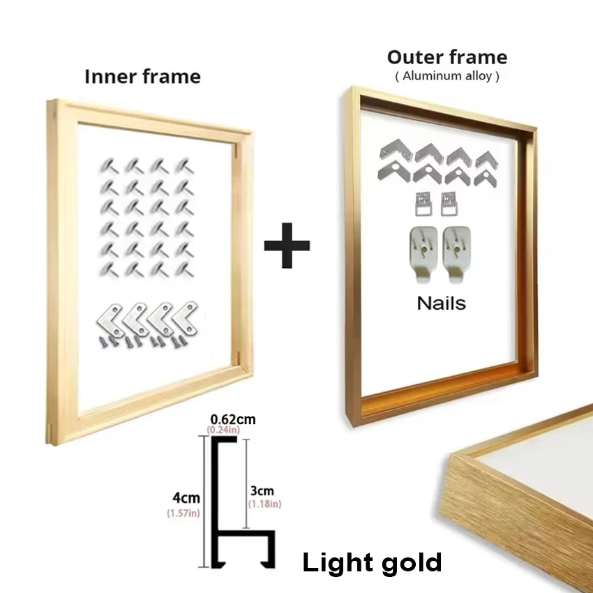 Project Frame Kit Why This DIY Metal Frame Kit Is the Best Choice for Custom Canvas Art ...