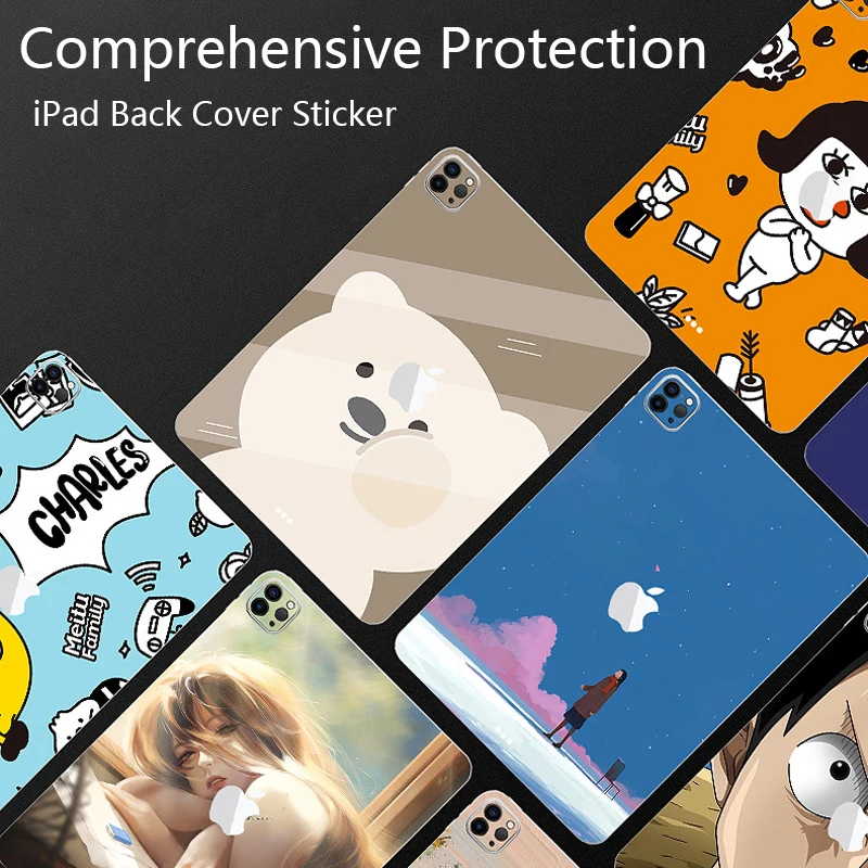 For iPad Skins Cover Sticker Pro 11 M1 M2 iPad 12.9